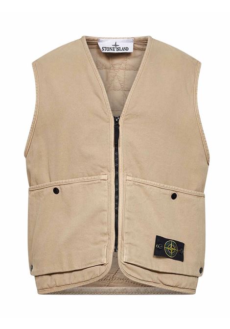 gilet 6100007 uomo beige STONE ISLAND | L1S15 6100007 S0184V019A